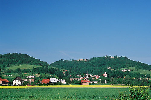 srebrna góra, podfortami, galeria, natura