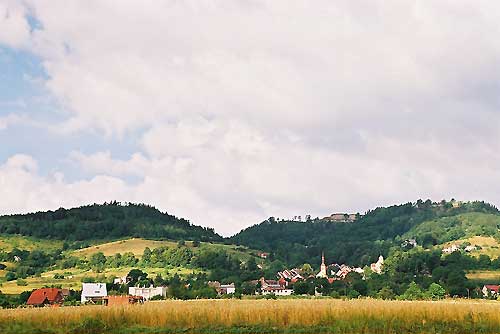 srebrna góra, podfortami, galeria, natura