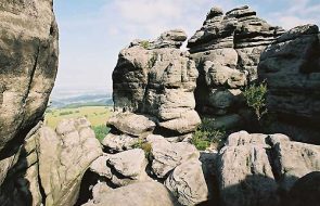 srebrna góra, podfortami, galeria, natura